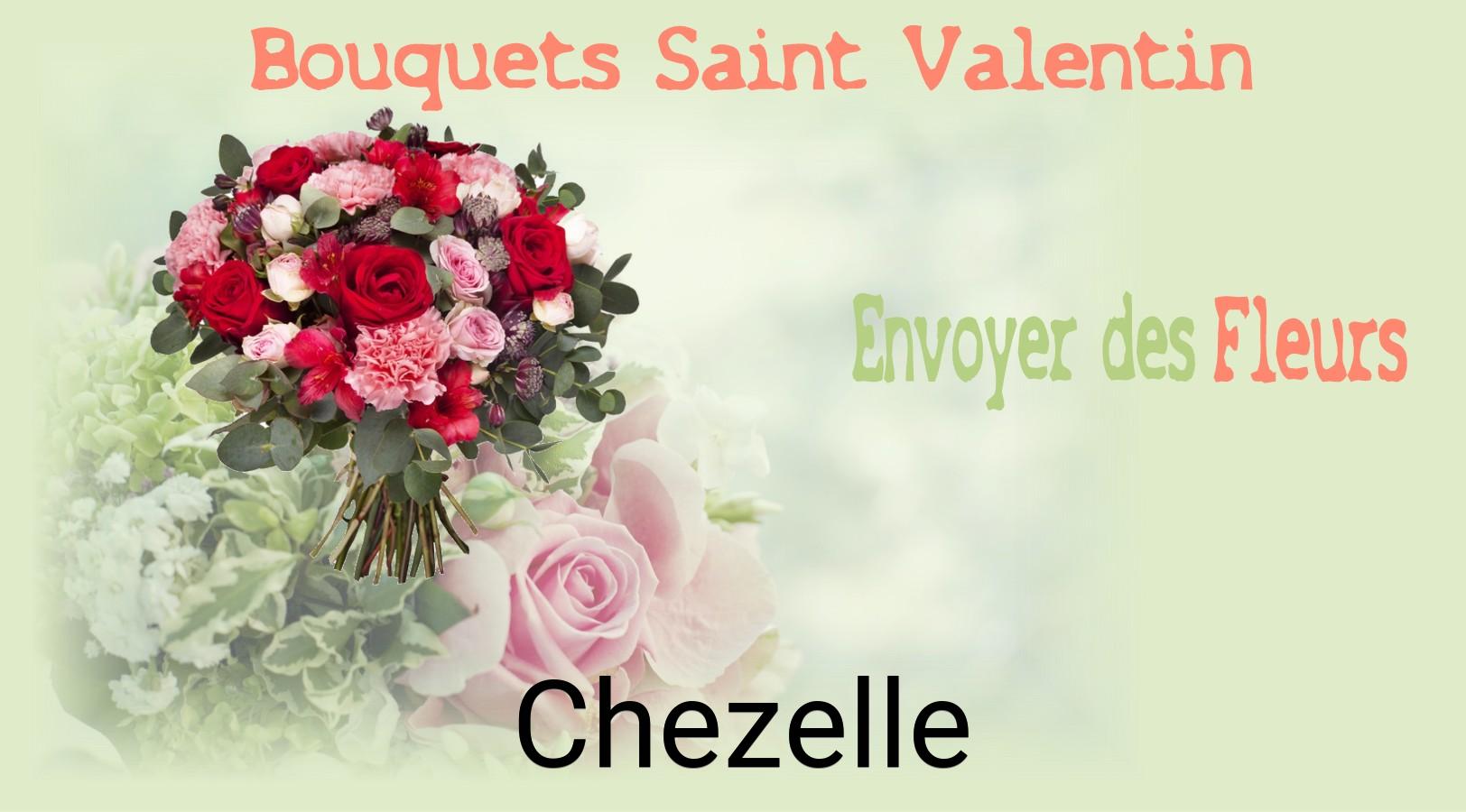Roses de Saint-Valentin livrées à Chezelle